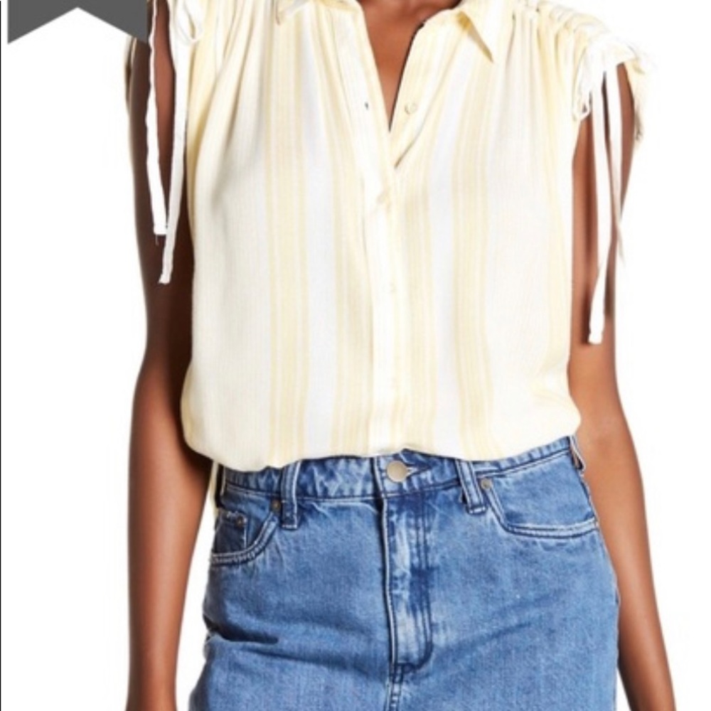 Free people button up